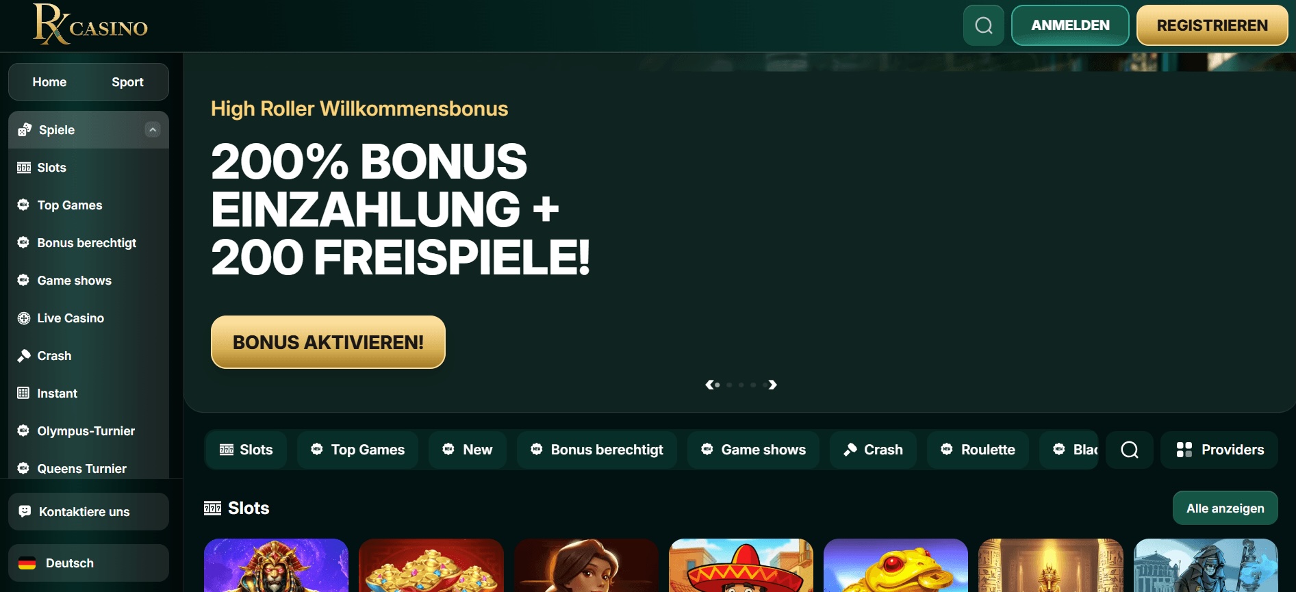 RX.casino online casino ohne oasis schnelle auszahlung